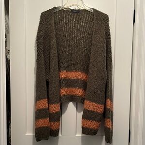 Baci Oversized Blanket Cardigan Sweater XL